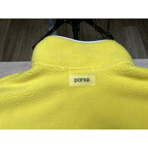 Parke Boat Fleece in Bright Yellow Size S/M - Picture 5 of 7